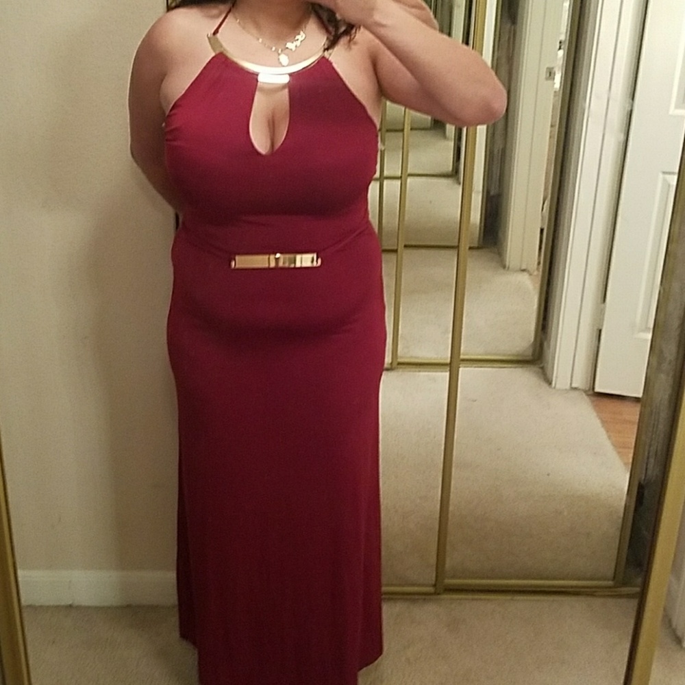 Red dress L